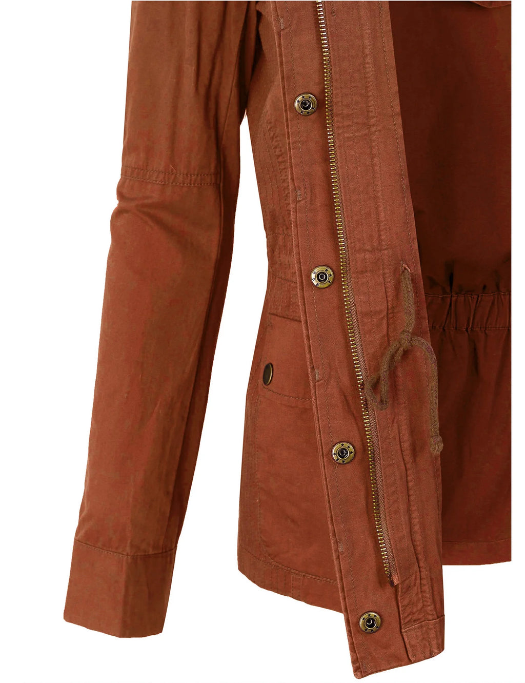 Long Sleeve Single-Breasted Mid-Length Coat P234