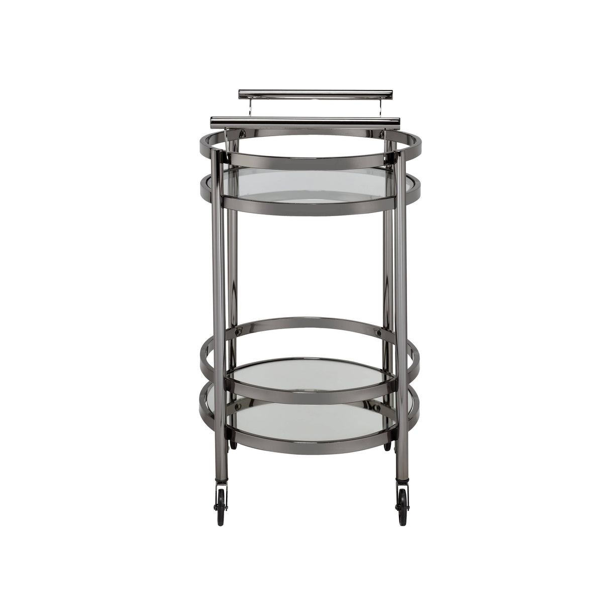 Clear Glass Serving Cart K686