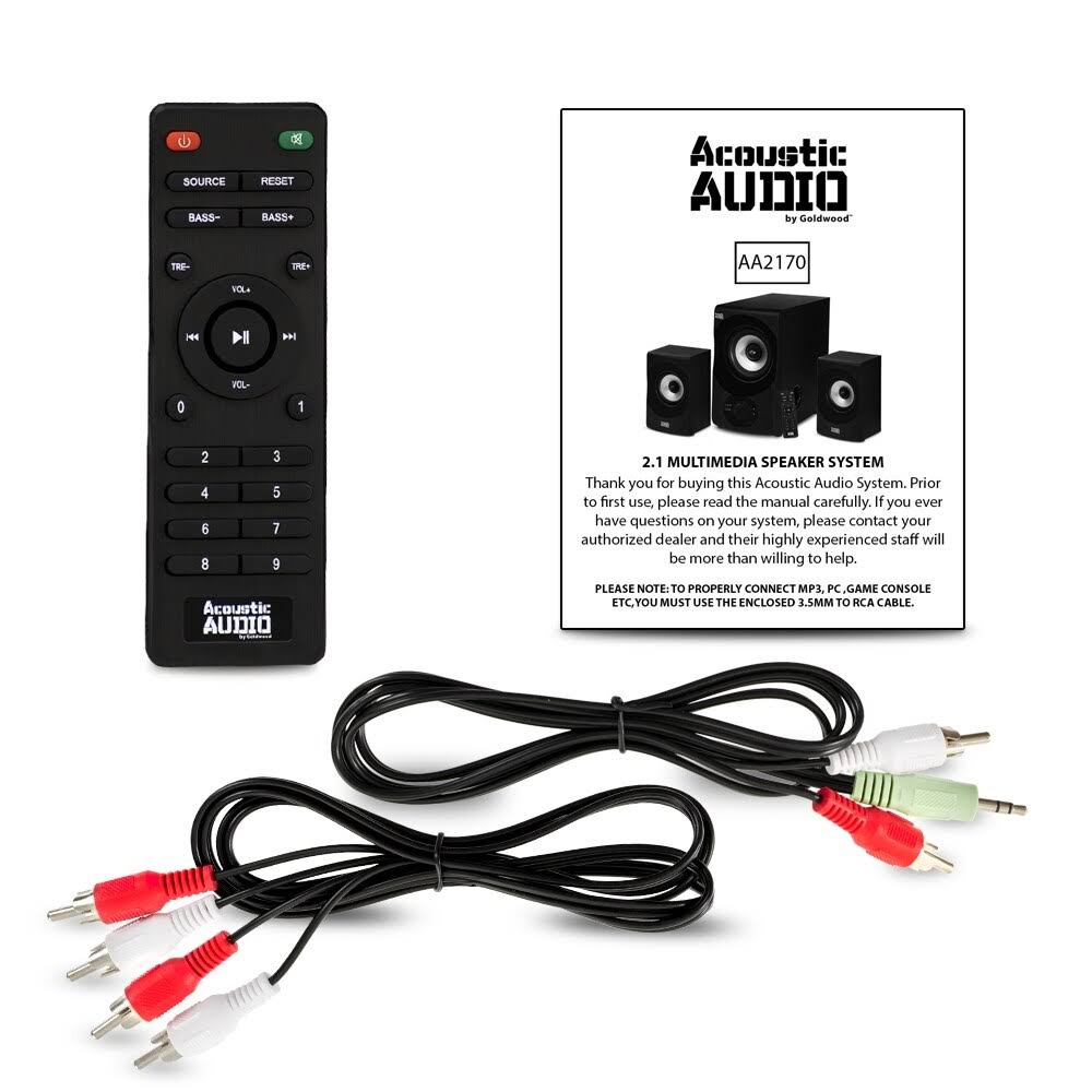 Bluetooth 2.1 Home Speaker System with USB and 2 Extension Cables E54789