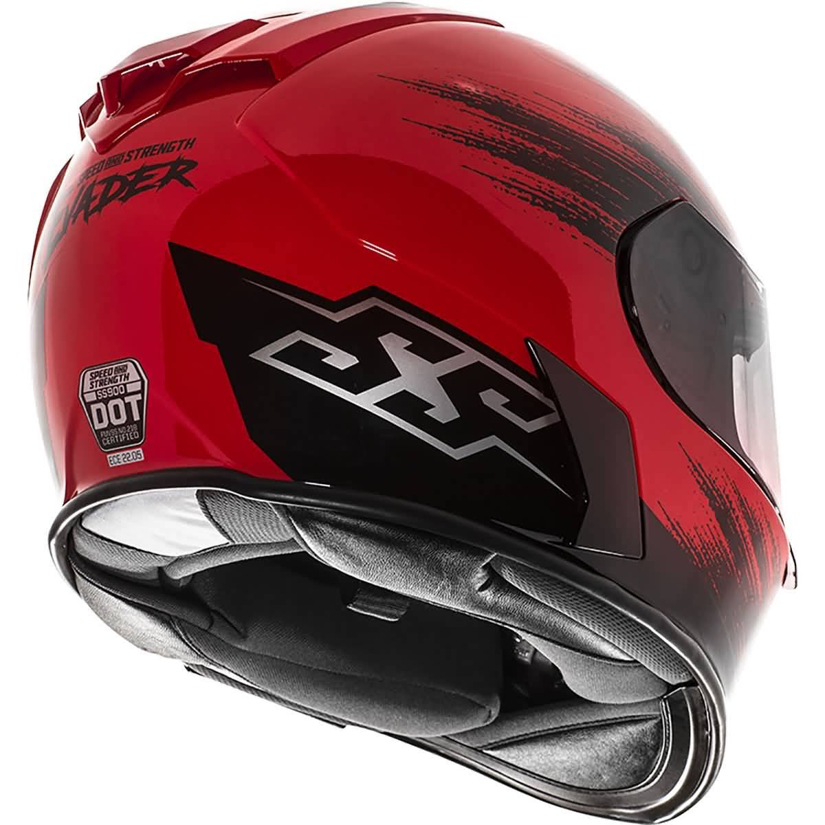 Hi-Vis Yellow Motorcycle Helmet D711260
