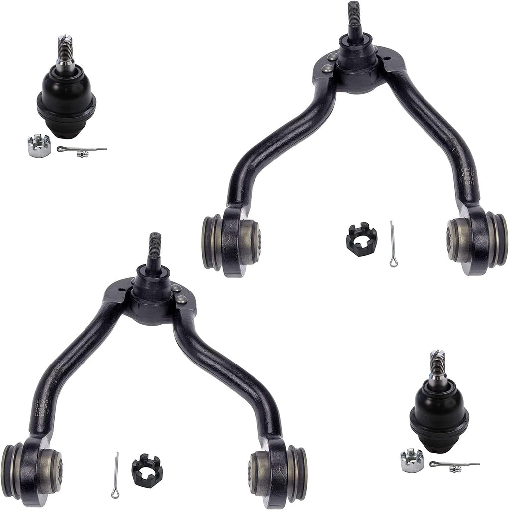 12pc Set Front Upper Control Arms Lower Ball Joints Sway Bars Tie Rods R696