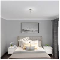 Brushed Nickel 2 Light Ceiling Mount I498