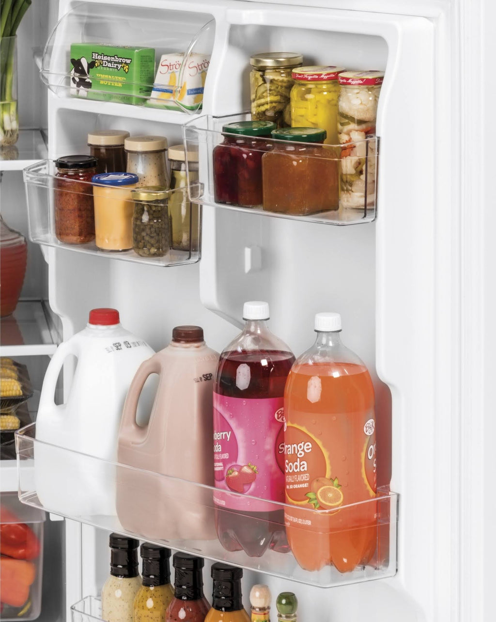 21.9 cu.ft. Stainless Steel Top Freezer Refrigerator O18003