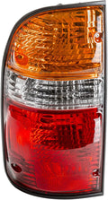Left Tail Light Assembly Compatible with 2001-2004 Toyota Tacoma Pack of 2 W8161