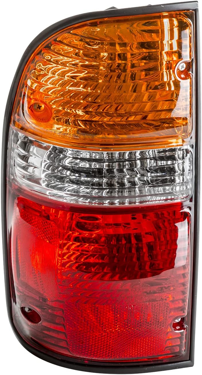 Left Tail Light Assembly Compatible with 2001-2004 Toyota Tacoma Pack of 2 W8161