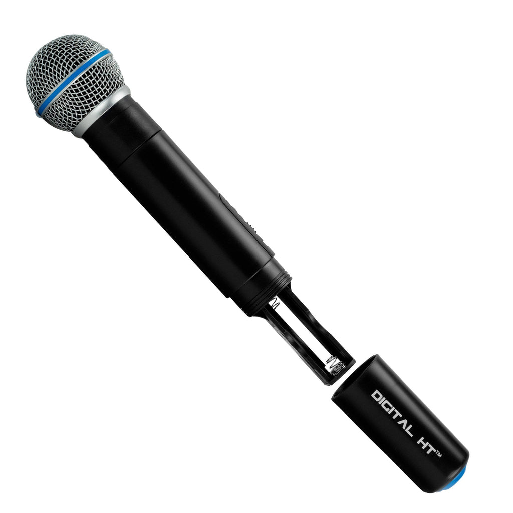 Dual Digital Wireless Handheld Microphone System O673853