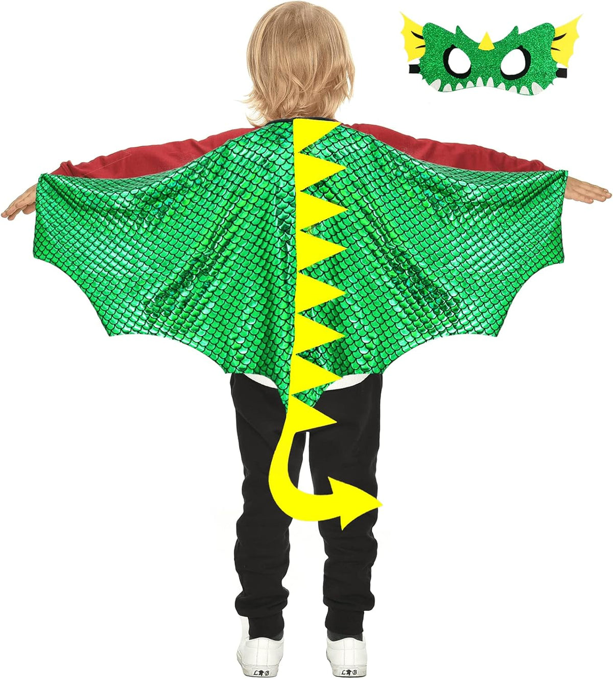 Kids Dinosaur Dress Up Cape Costume Y67279