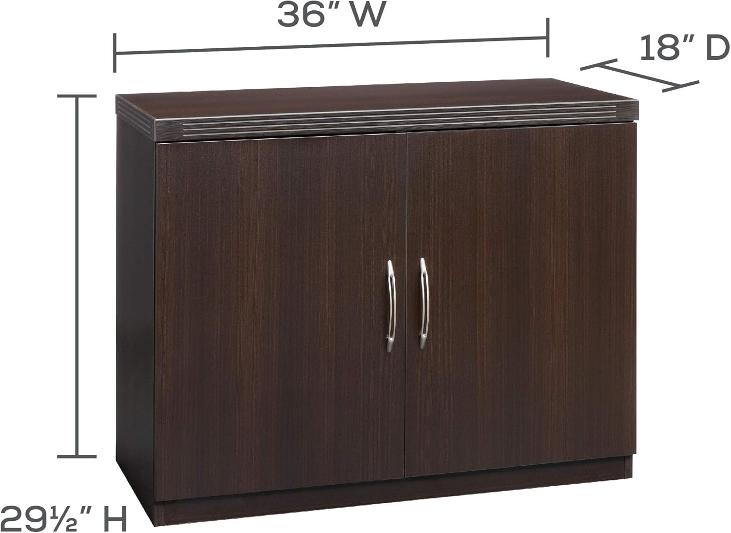 36W Storage Cabinet with 2 Doors U9442