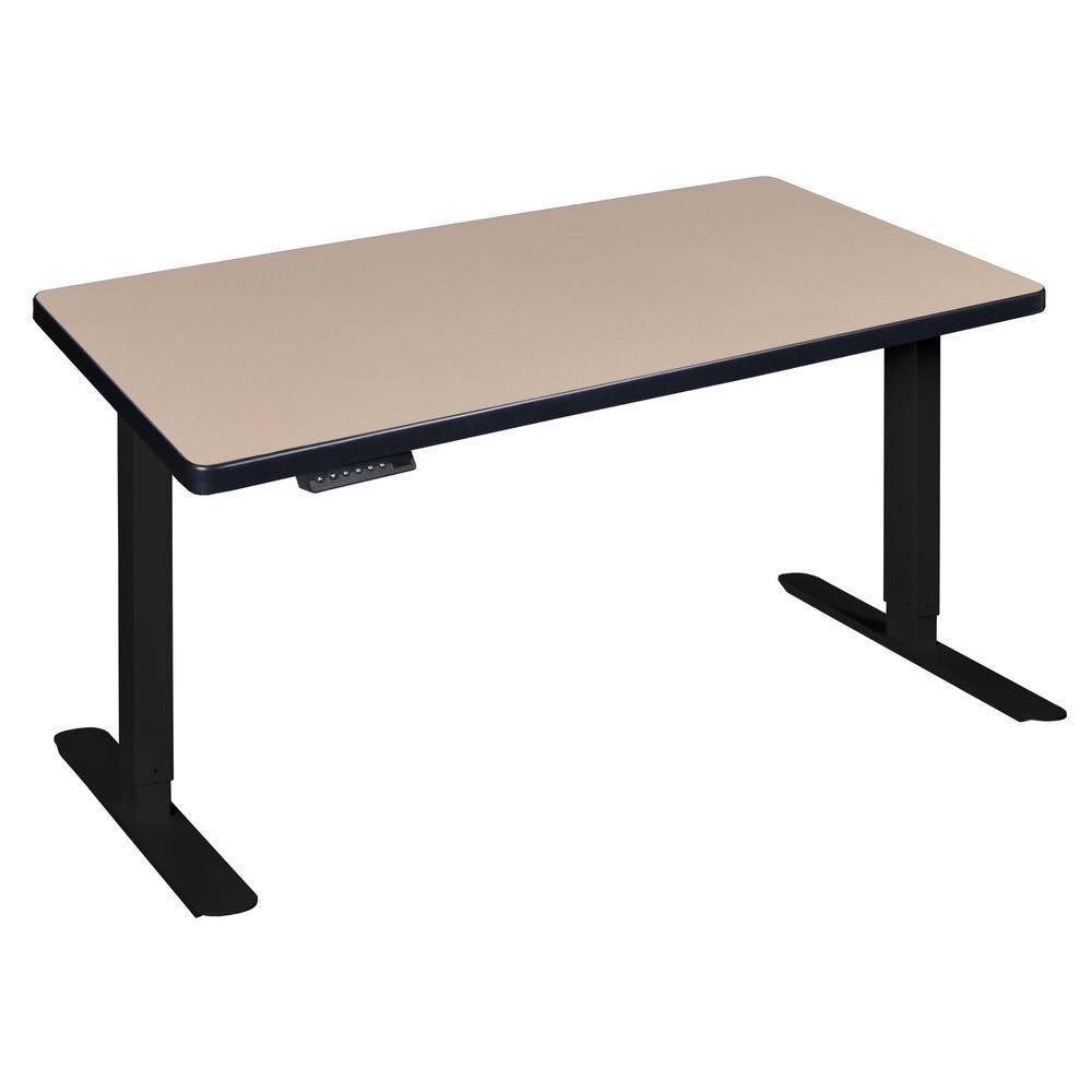 Beige 1 Drawer Standing Desk with Adjustable Height S929091