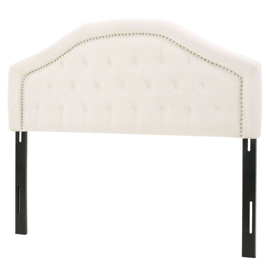 Light Purple Fabric Queen/Full Headboard L926