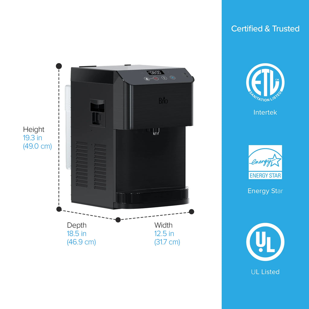 Touchless 3-Stage Filtration Water Dispenser, Height 19.3" P688