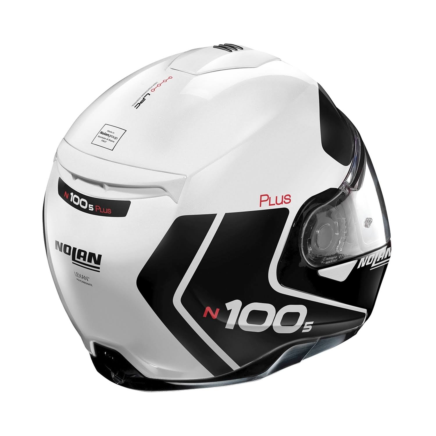 Black / White Helmet Size L B906