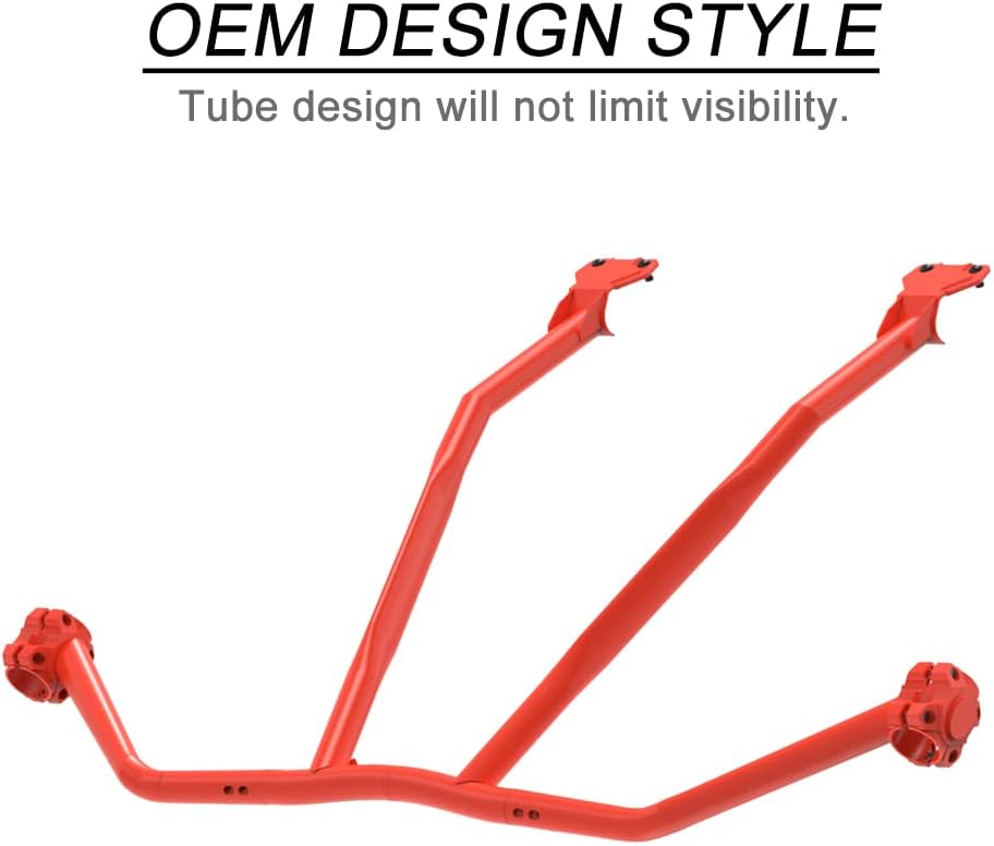 Front Intrusion Bar with Red Powder Coating M284
