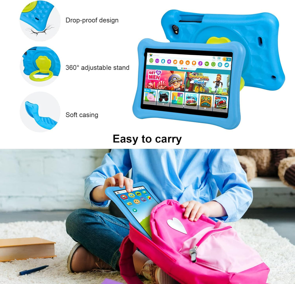 Kids Tablet 32GB ROM with Kid-Proof Case and Stylus Pen C1332