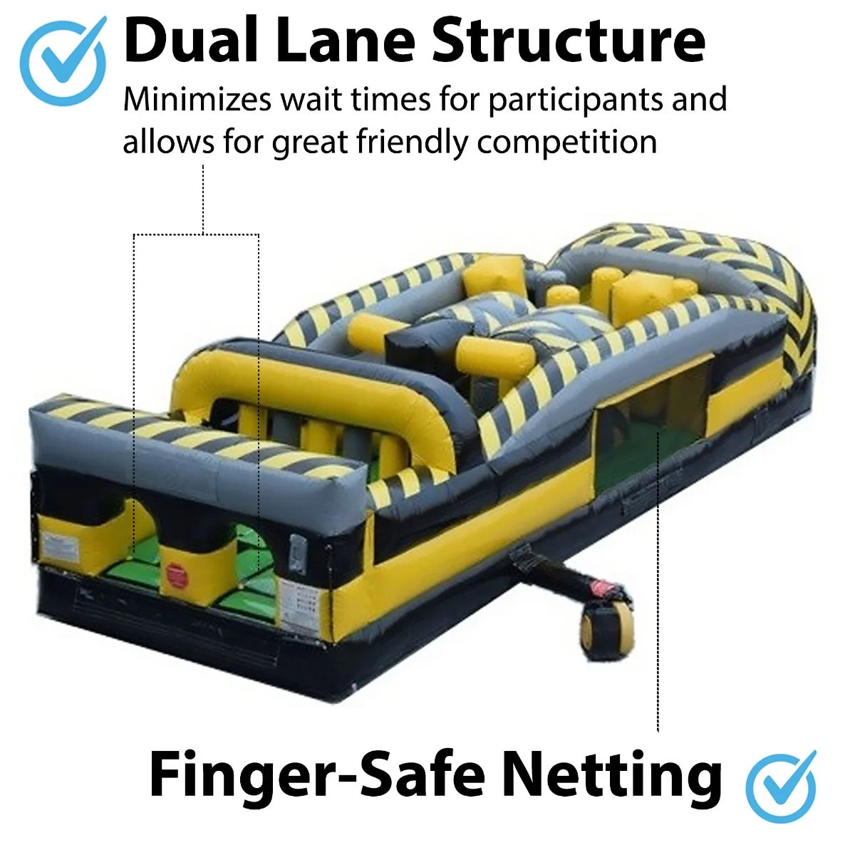 Inflatable Obstacle Course, 30' O432386