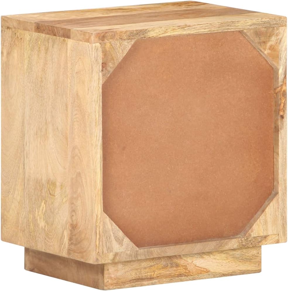 Solid Mango Wood Bedside Cabinet H768038