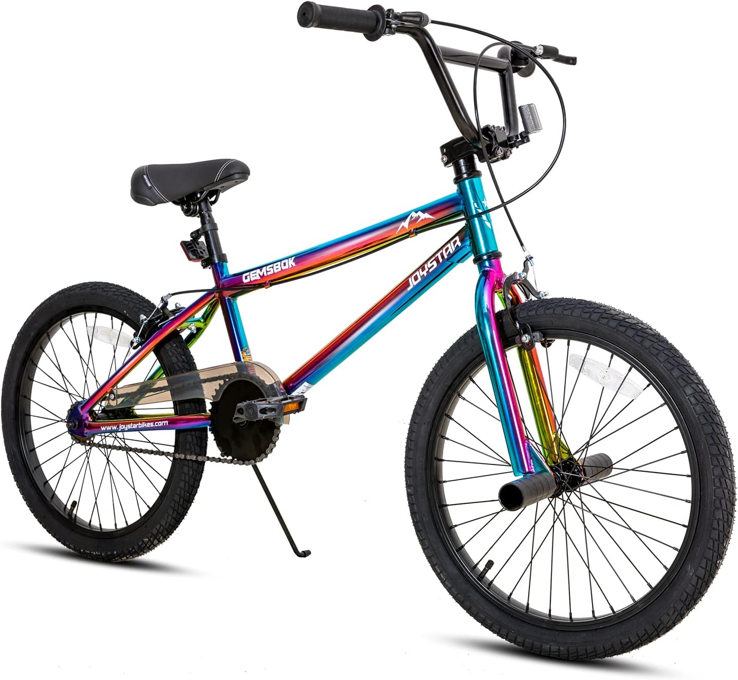 20 Inch Kids Freestyle BMX Bike with Dual Hand Brakes Steel Frame E122578