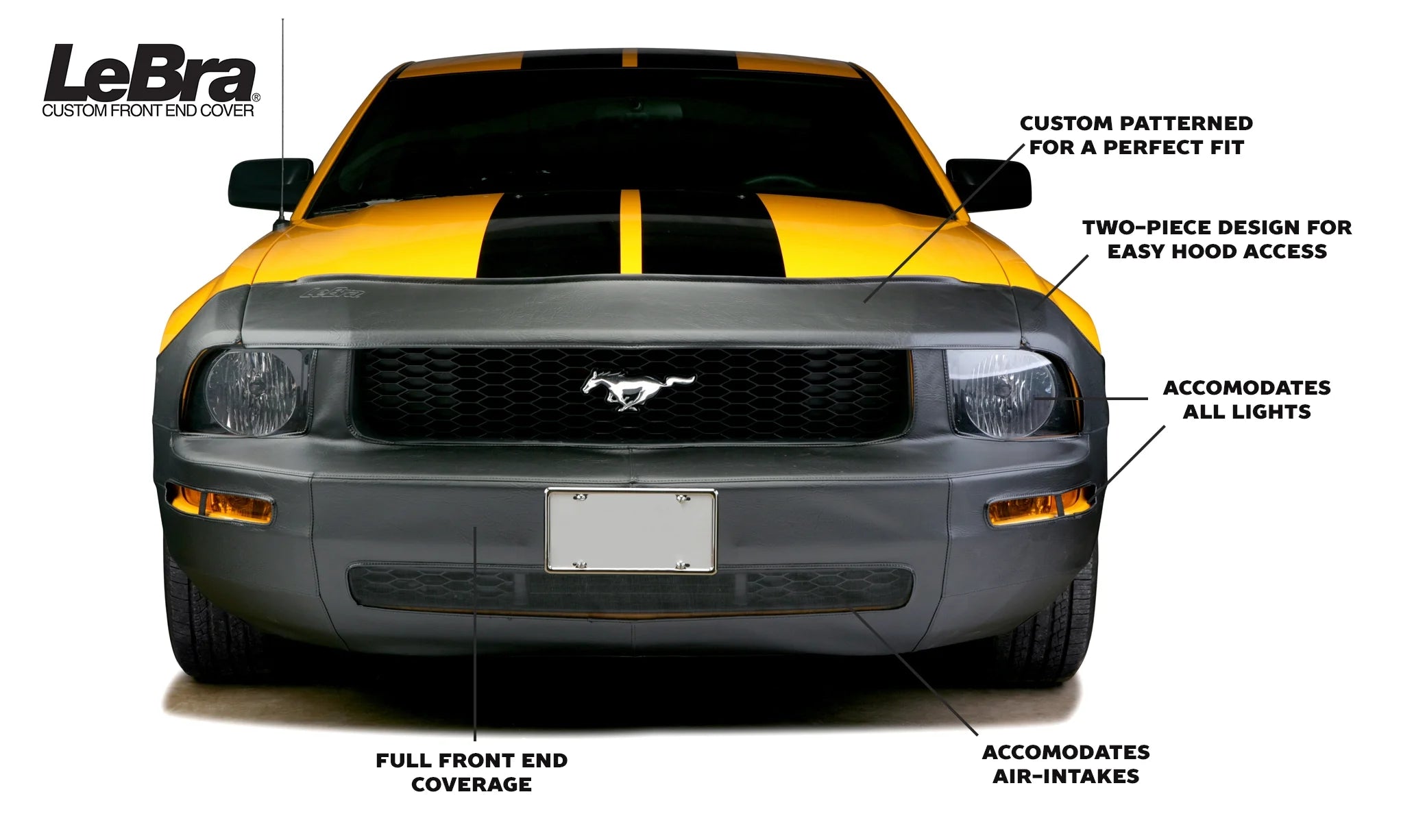 Black Custom Front End Cover R6795