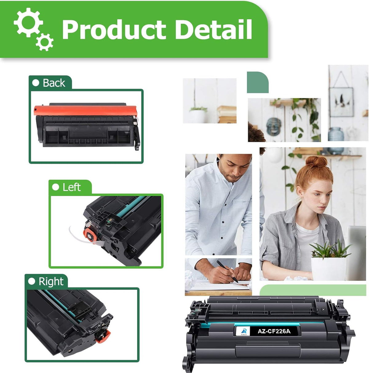 Black Toner Cartridge 4-Pack Z741389