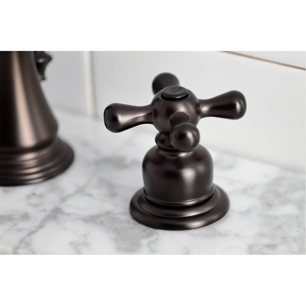 Oil Rubbed Bronze Widespread Bathroom Faucet Q156442