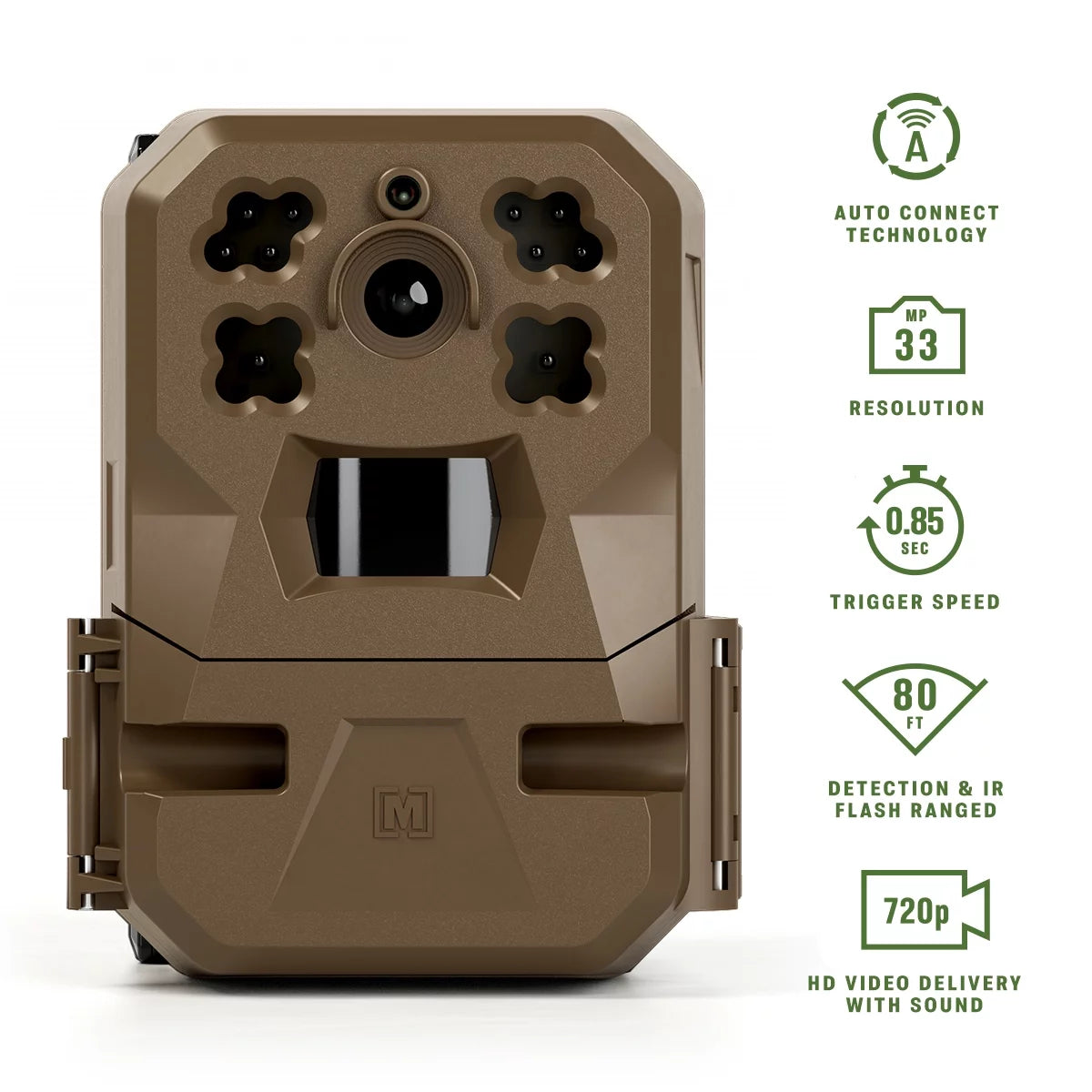 33MP Cellular Trail Camera with Built-in Memory (2-Pack) G244287