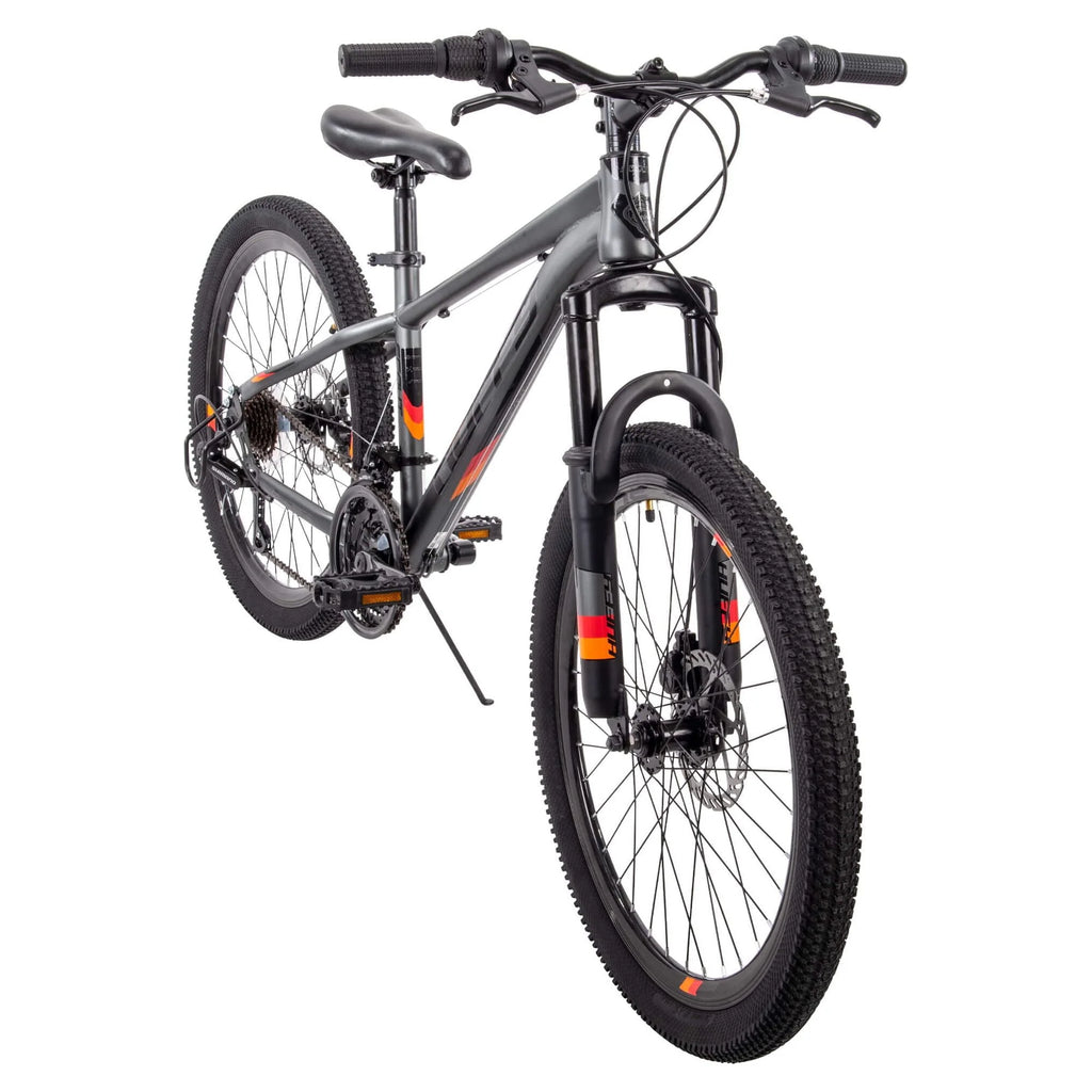 24 Scout Boys' Hardtail 21-Speed Mountain Bike with Disc Brakes U282006