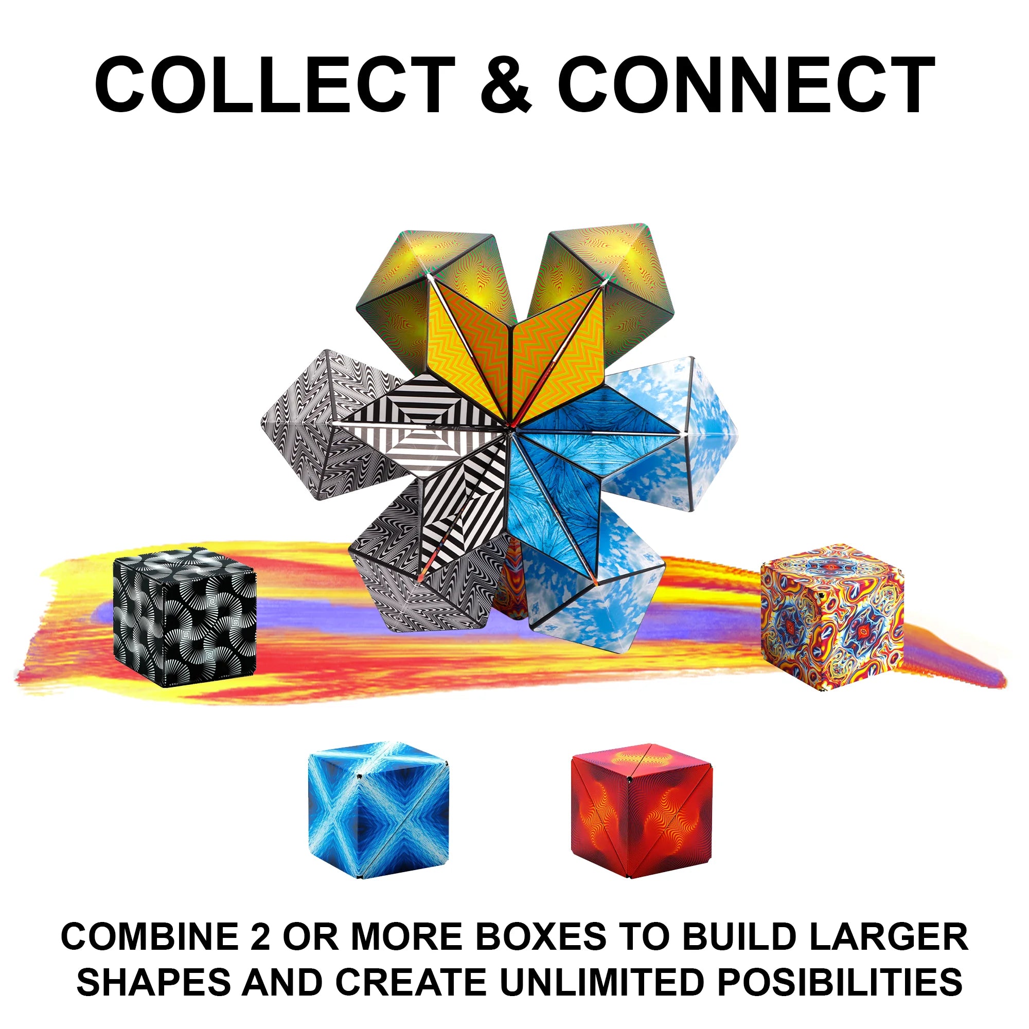 Shape Shifting Box with 36 Rare Earth Magnets V754515