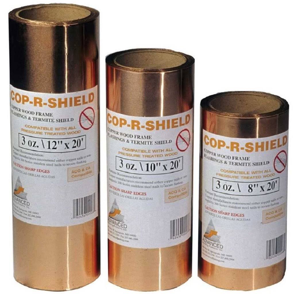 Copper Flashing 12 in 12 Rolls K44091