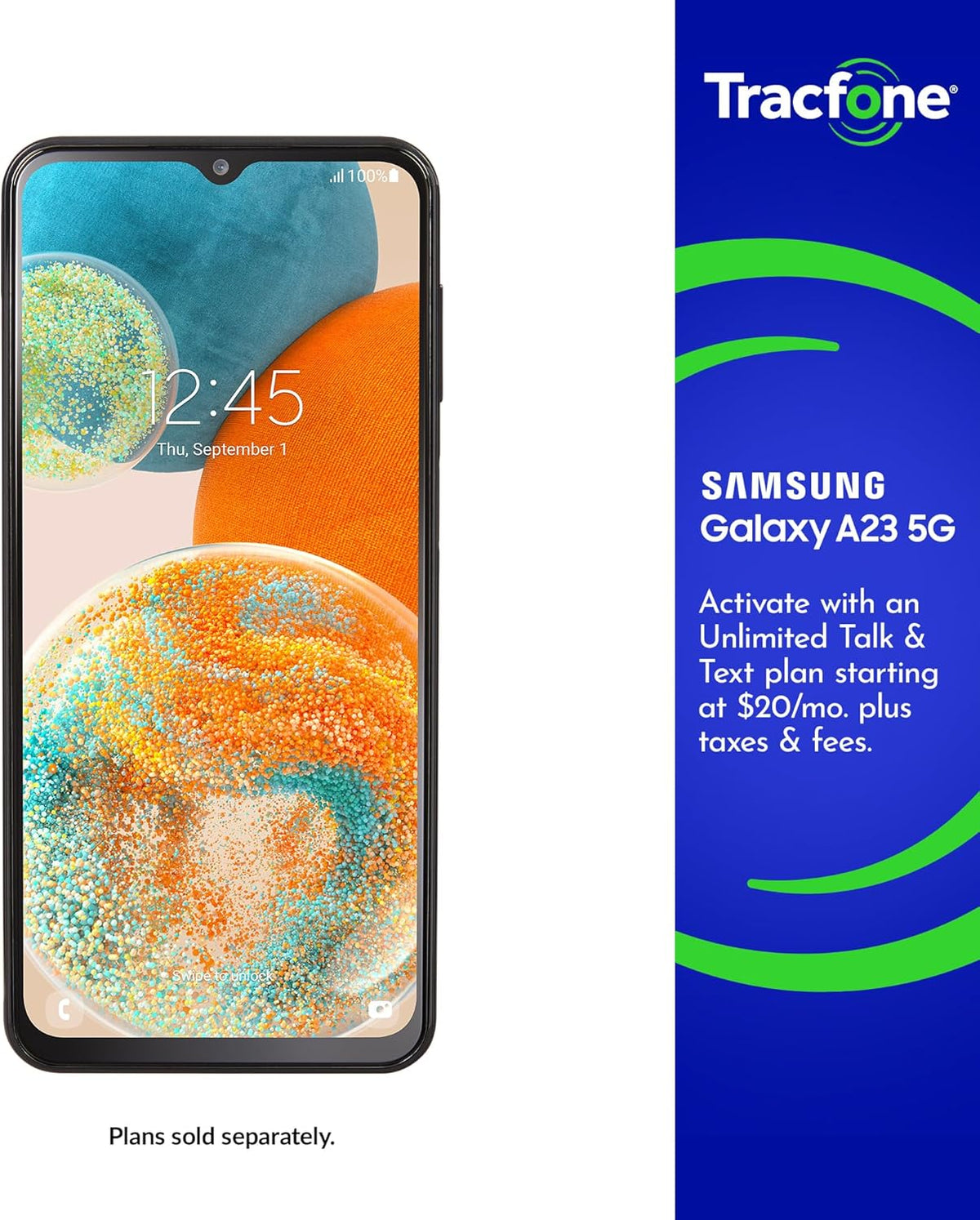 Locked Samsung Galaxy A23 5G 64GB Black I81079