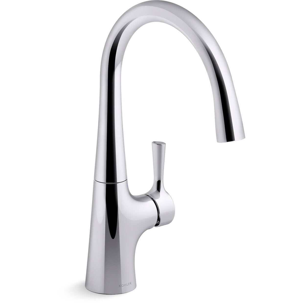 Polished Chrome Single Handle Lever Bar Faucet E5174