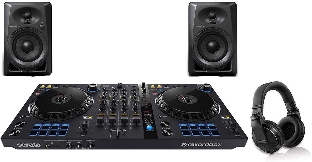 DJ Bundle with DDJ-FLX6, DM-40 Set, and HDJ-X5 Headphones W204588