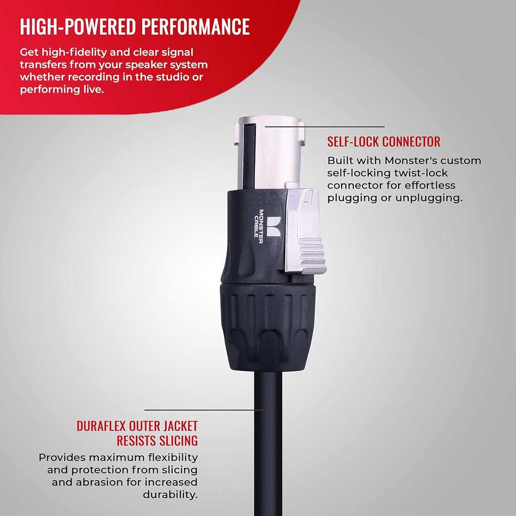 20ft Speaker Cable with SpeakOn Connectors V499