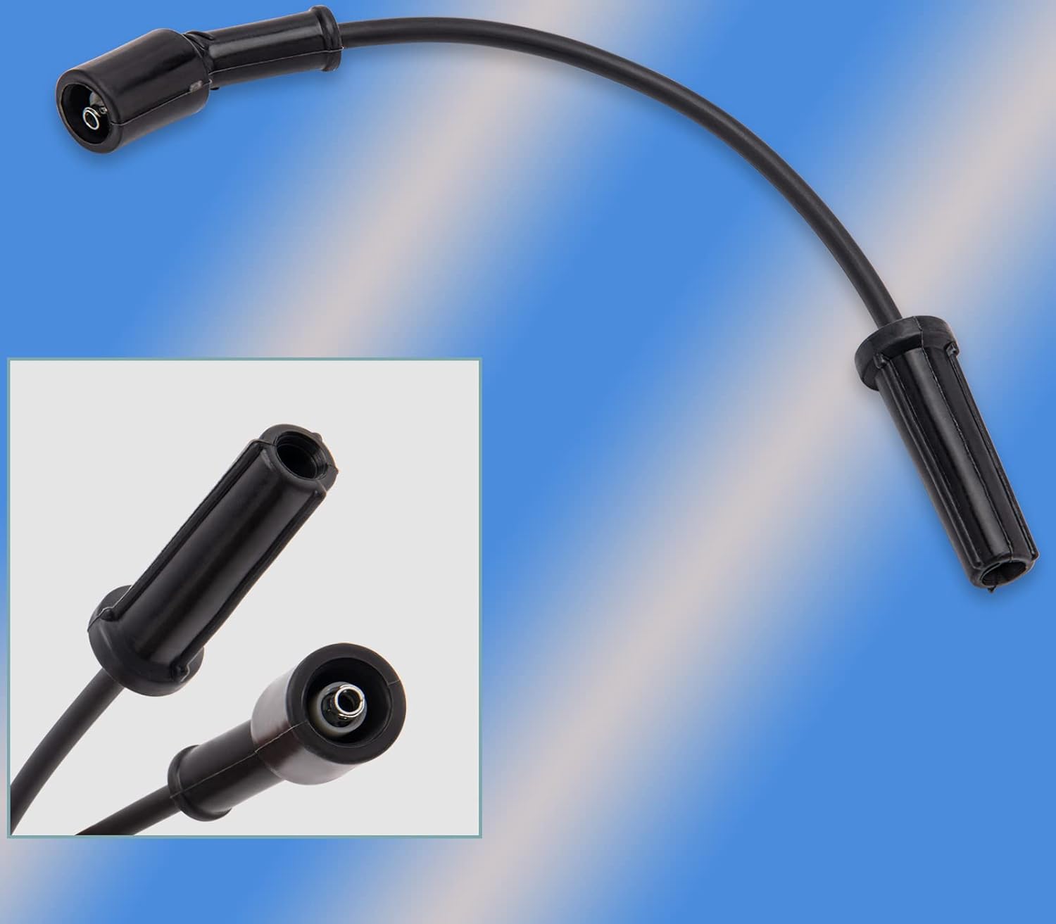 8Pcs Spark Plug Wires Set for Cheverolet Silverado, Pack of 2 M712