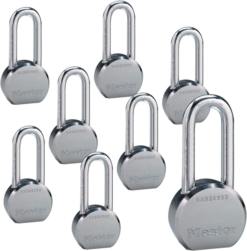 8 High Security Pro Series Keyed Alike Padlocks with BumpStop Technology P766