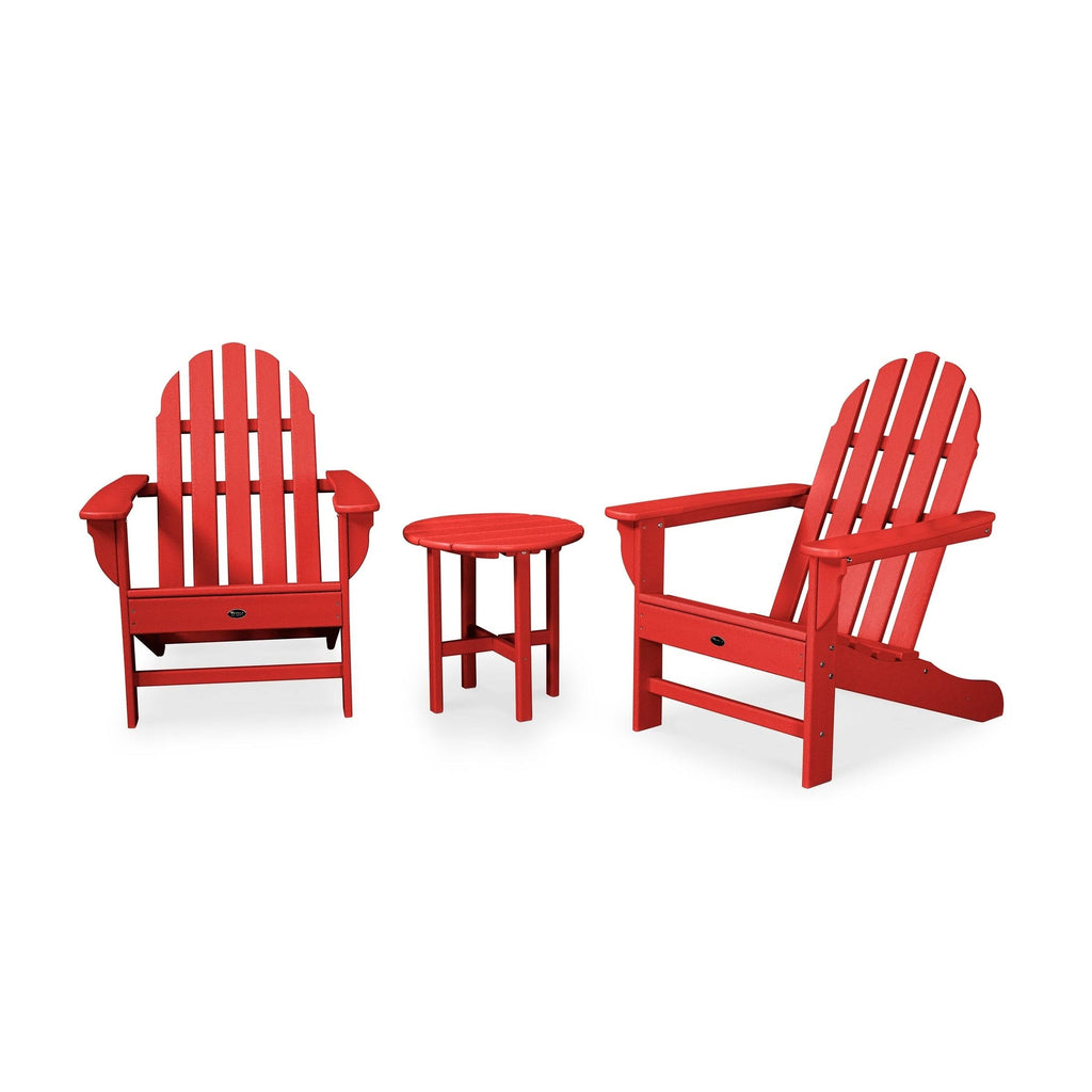 Charcoal Black Adirondack Seating Set Z28760