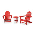Charcoal Black Adirondack Seating Set Z28760