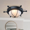 Nautical Flush Mount Ceiling Light V2289