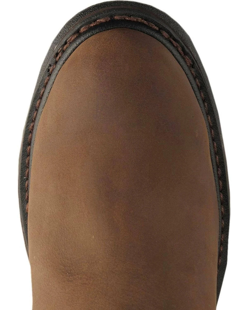 Brown Pull-On Work Boots J8857