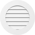 Round Surface Mount PVC Gable Vent Y164
