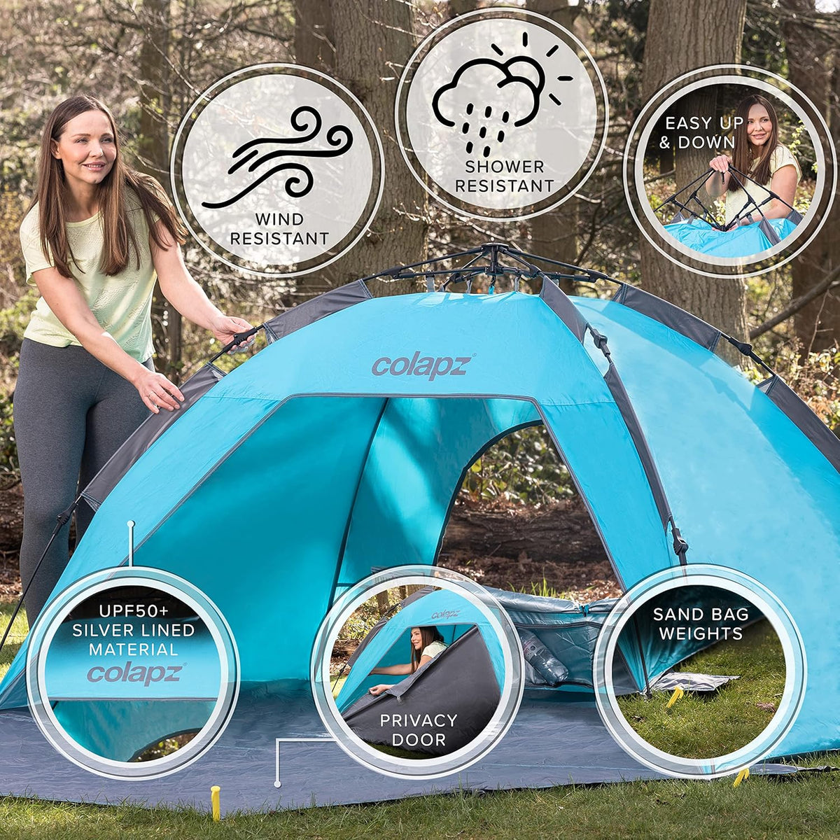 Beach Tent Pack of 2 C511423