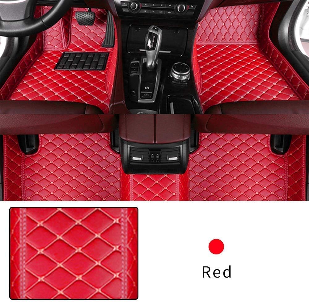 Black Beige Heavy Duty XPE Leather Car Floor Mat T761714