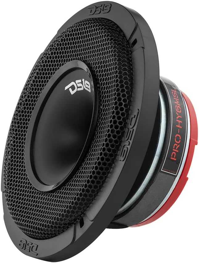 6.5" Shallow Hybrid Mid-Range Car Audio Loudspeaker 300W Max 150W RMS 8 Ohms Pack of 2 H758