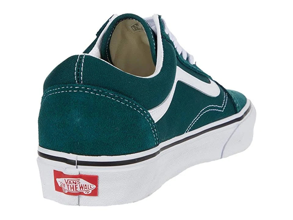 Bistro Green True White Old Skool Shoes F302908