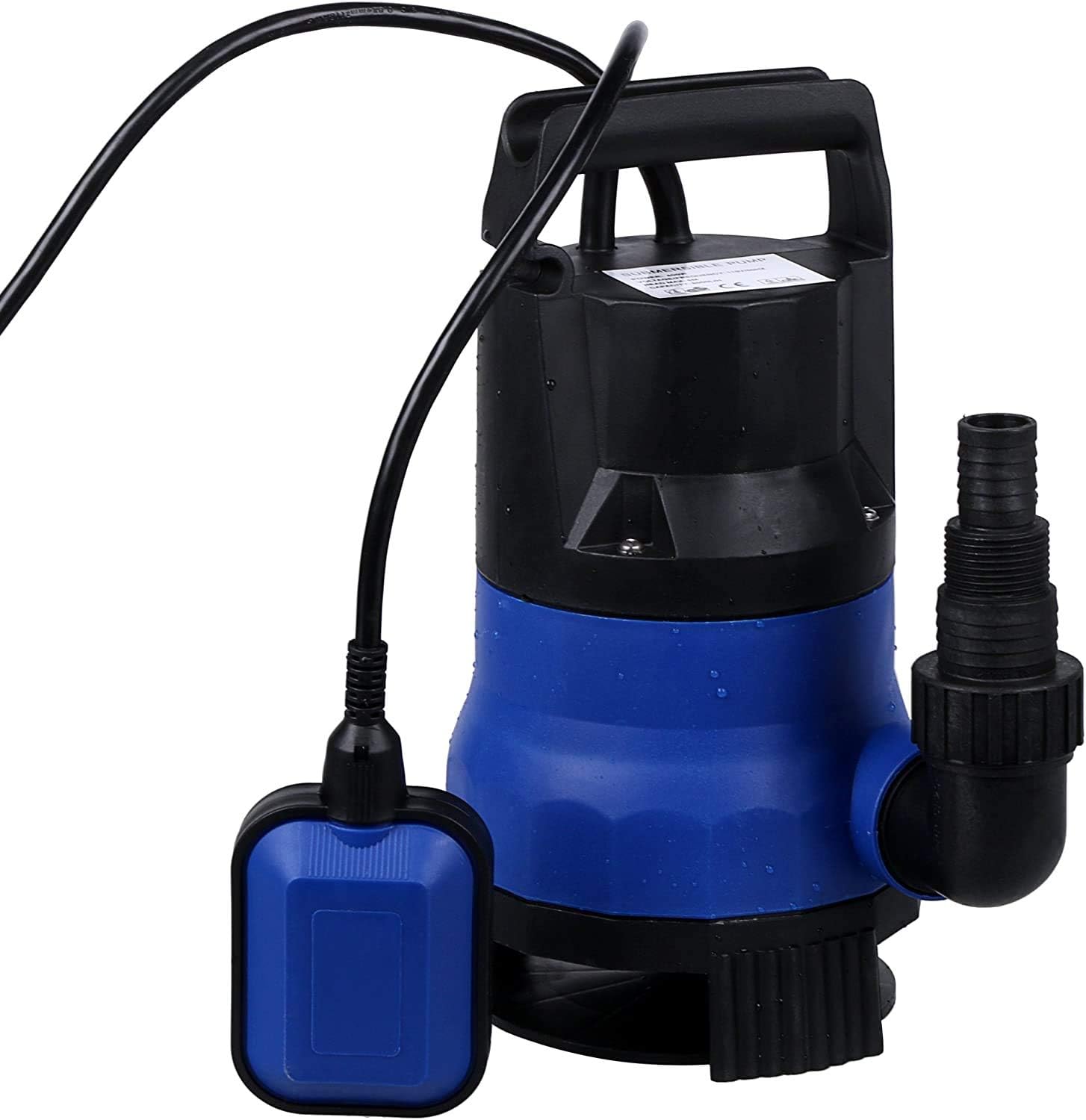 1/2 HP Submersible Water Pump with Float Switch C20843
