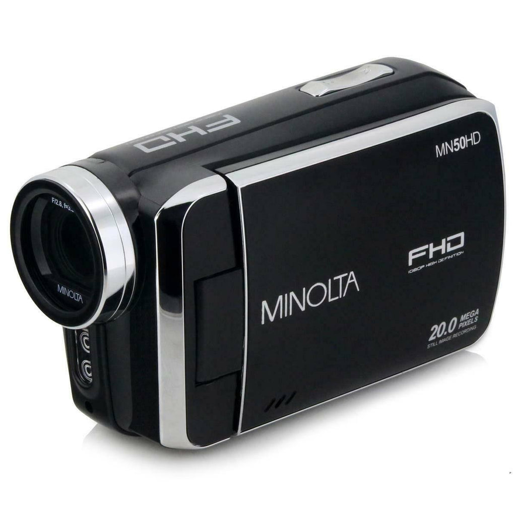 Black 1080p Full HD Digital Camcorder D75389