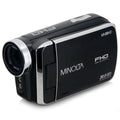 Black 1080p Full HD Digital Camcorder D75389