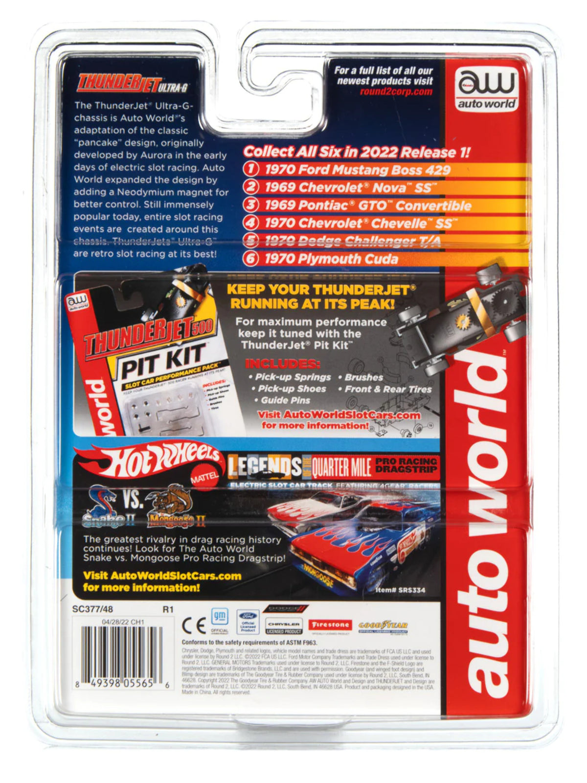 1970 Dodge Challenger T/A HO Scale Slot Car K5221