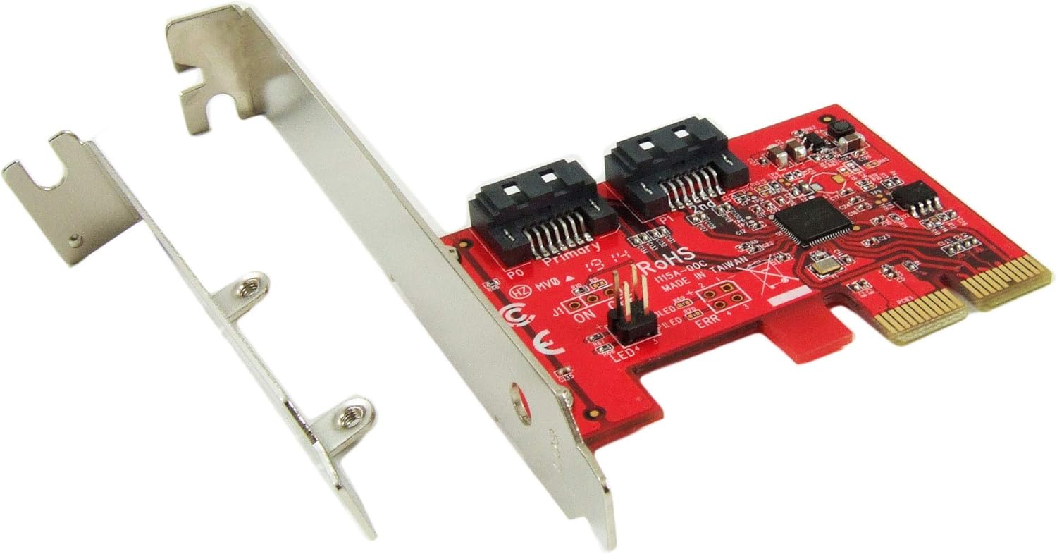 4-Port eSATA III 6Gbps PCI Express Host Adapter Card B925463