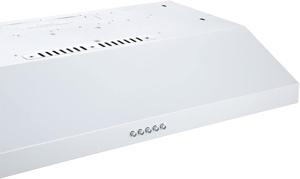 White Non-vented Under Cabinet Range Hood X287
