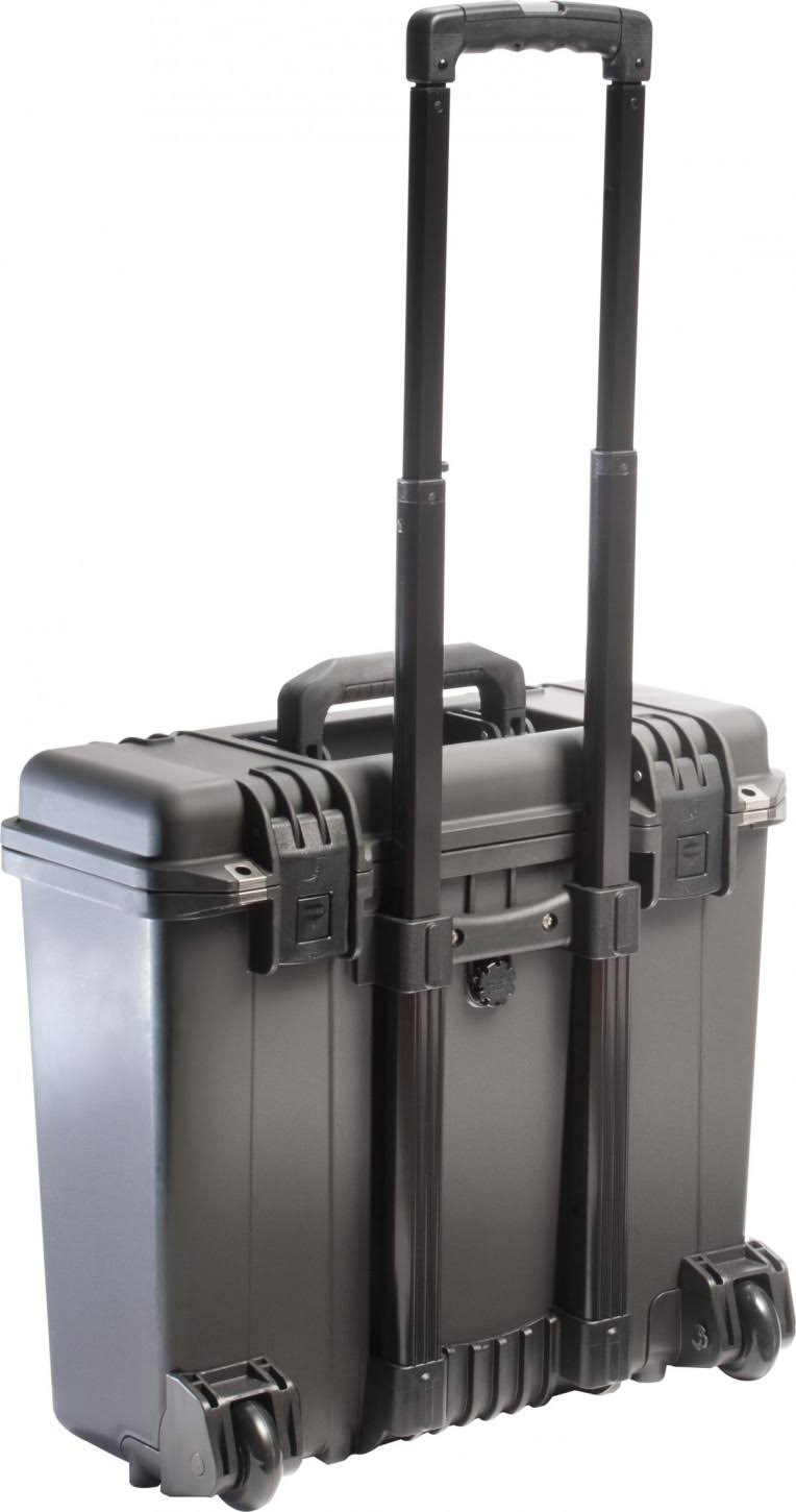 Waterproof Top Loader Case with Telescopic Handle, 38L Capacity B716852